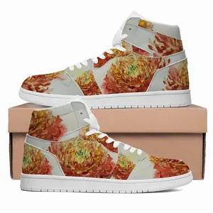 Men Autumn Flower HD1 Baskerball Sneakers