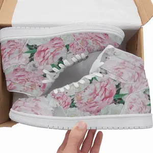 Men Large Peony Palette Knife HD1 Baskerball Sneakers