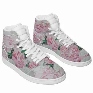 Men Large Peony Palette Knife HD1 Baskerball Sneakers