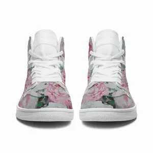 Men Large Peony Palette Knife HD1 Baskerball Sneakers