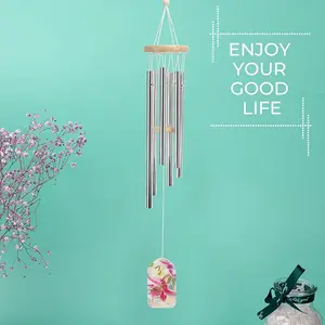 Poetry Of Flowers Wind Chime