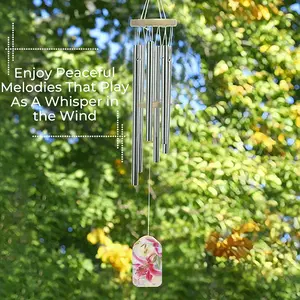 Poetry Of Flowers Wind Chime