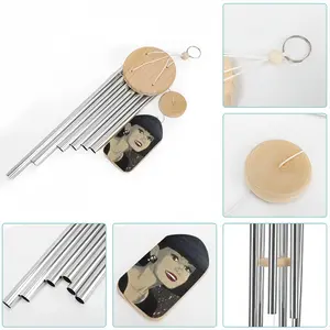 Audrey Hepburn - Fashion Style Cinema Hollywood Girl Women Wind Chime