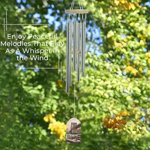 Brooklyn Bridge In Oil Wind Chime