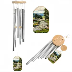 Scenic Mountain River Wind Chime