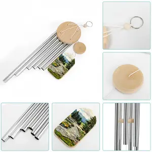 Scenic Mountain River Wind Chime