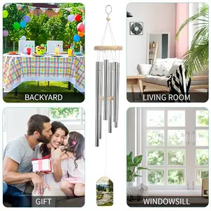 Scenic Mountain River Wind Chime