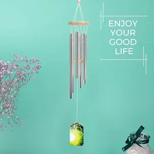 Green Fireworks Wind Chime