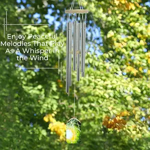 Green Fireworks Wind Chime