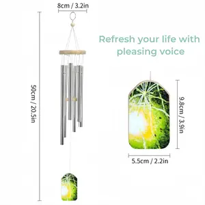 Green Fireworks Wind Chime