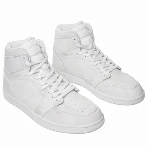 Men White Lines HD1 Baskerball Sneakers