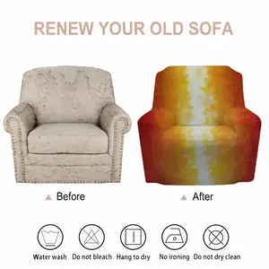 Nuclear Glazes Single Person Sofa Cover