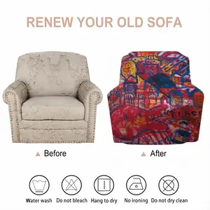 Fired Single Person Sofa Cover