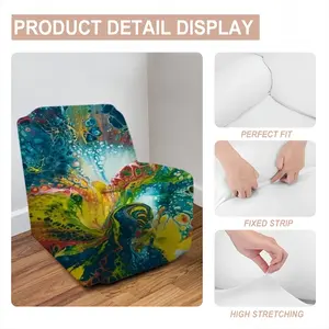 Swirling Energy Single Person Sofa Cover