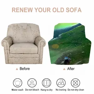 Biking In Hell Single Person Sofa Cover