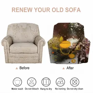 Rust S Single Person Sofa Cover