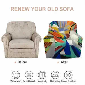 Enjoy Your Day Single Person Sofa Cover