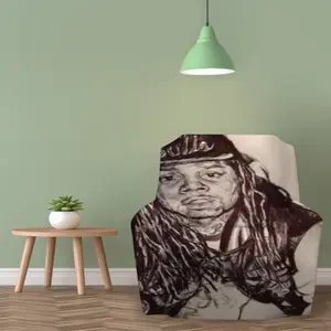 King Louie Portrait Single Person Sofa Cover