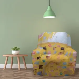 Yelow Single Person Sofa Cover