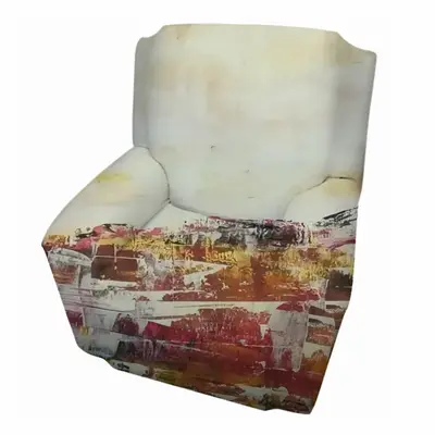 Magmatic Fields Single Person Sofa Cover