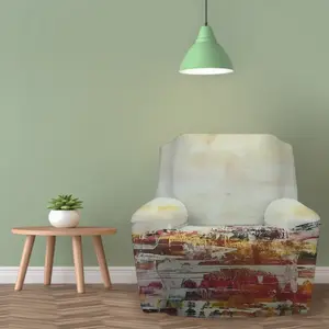 Magmatic Fields Single Person Sofa Cover