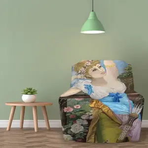 Aphrodite Prints Single Person Sofa Cover