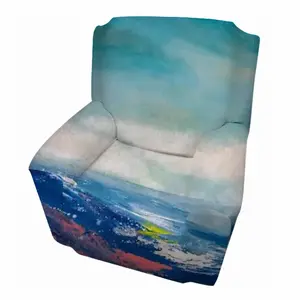 Dancing Waves Single Person Sofa Cover