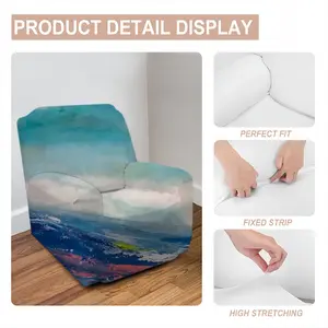 Dancing Waves Single Person Sofa Cover