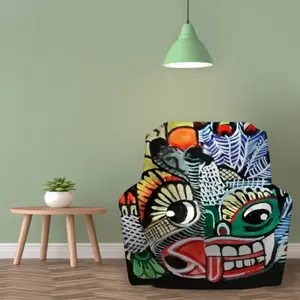 Two-Faced Demon Single Person Sofa Cover