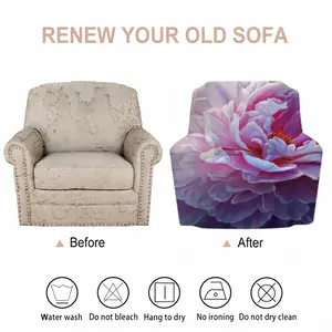 Mesmerizing Peony Single Person Sofa Cover