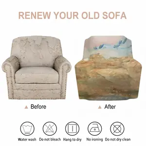 Gold Station Single Person Sofa Cover