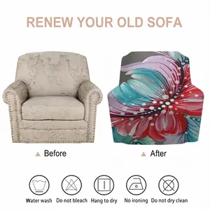 Floral Impromptu Single Person Sofa Cover