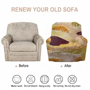 Barbary Ostrich Single Person Sofa Cover