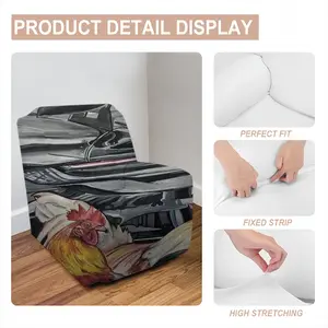 Roosters And Gt3 Single Person Sofa Cover