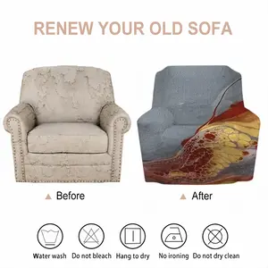 Fan Tail Single Person Sofa Cover