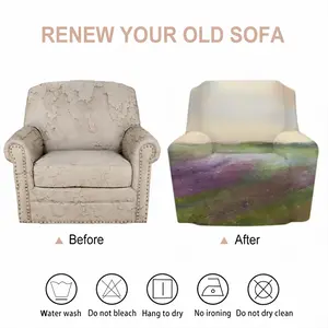 Lavender Field Single Person Sofa Cover