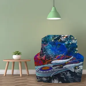 Space Flight Single Person Sofa Cover