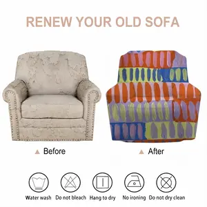 Simple Visual Single Person Sofa Cover