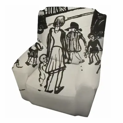 Street Kids Single Person Sofa Cover