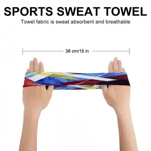 Accidental Atomic Aloha Sports Sweatband