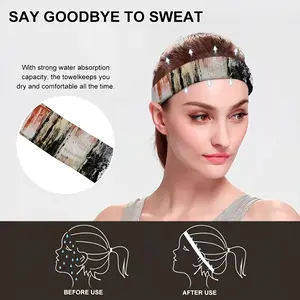 Chicos Crying In Cages Sports Sweatband