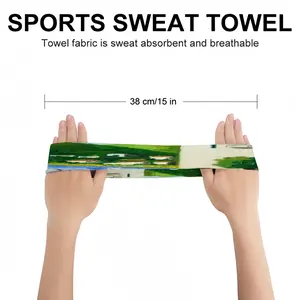 Cadaques (Spain) Sports Sweatband