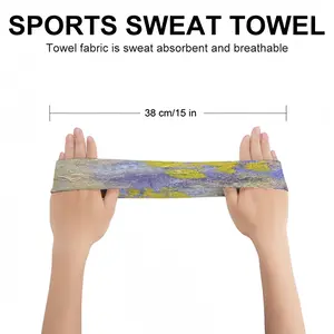 Fall Garden Growth Sports Sweatband