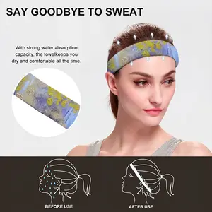 Fall Garden Growth Sports Sweatband