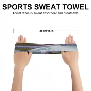 The Path Led Here Sports Sweatband