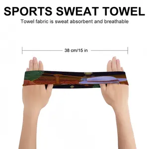 The Decision Was Made Sports Sweatband