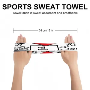 Love Is The Champion Sports Sweatband