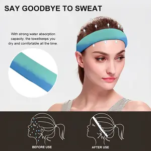 The Sunrise Sports Sweatband