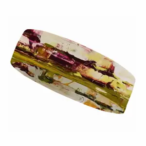 Blooming Cherry Trees Sports Sweatband