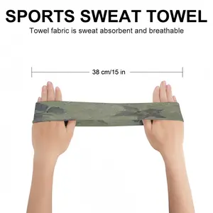 Clematis Vine Sports Sweatband